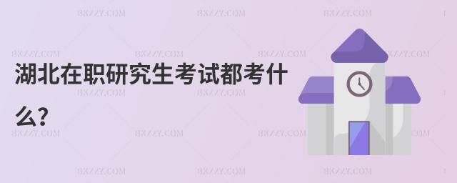 湖北在職研究生考試都考什么?