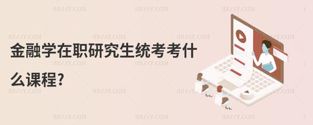 金融學在職研究生統考考什么課程?