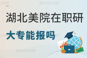 大專能報湖北美術學院在職研究生嗎?課程班免試入學嗎?
